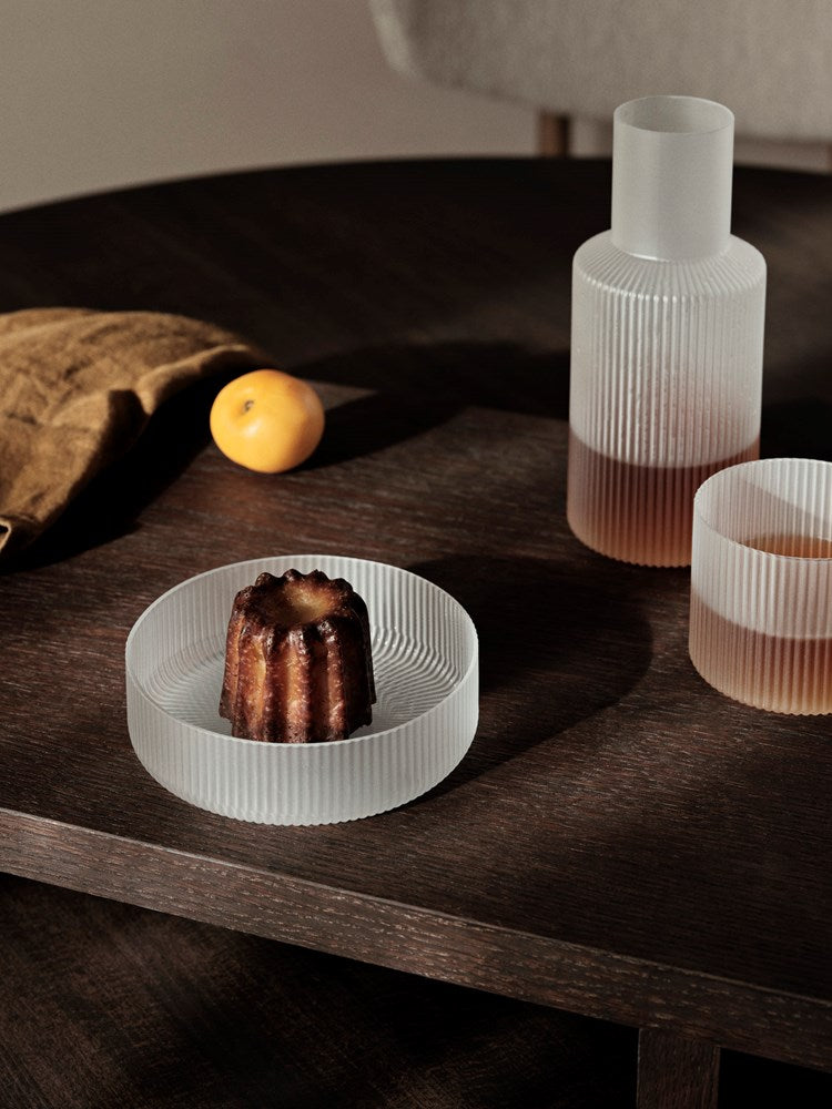 Ripple Carafe with Lid, Small by ferm LIVING (Set of 2)