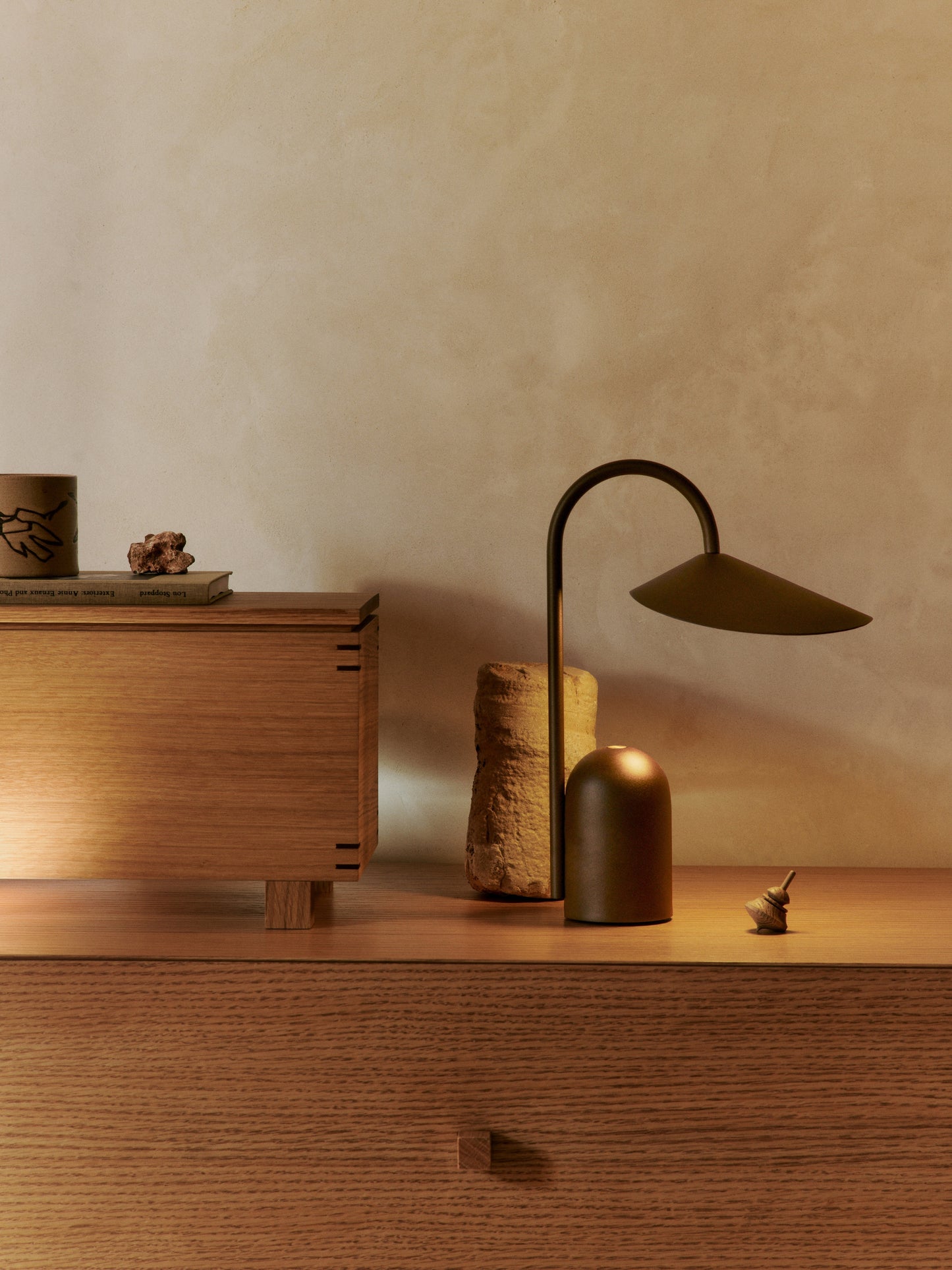 Arum Portable Table Lamp by Ferm Living