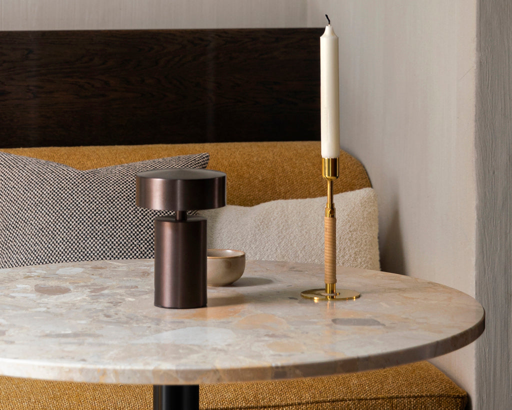 Column Table Lamp, Portable
