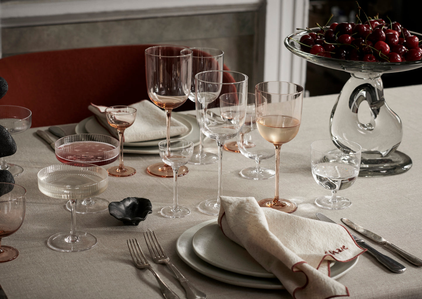 Damo Glass Centrepiece by ferm LIVING