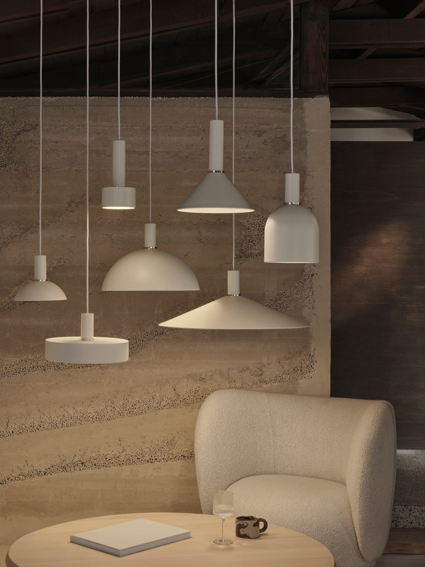 Collect Bell Pendant and Shade by Ferm Living