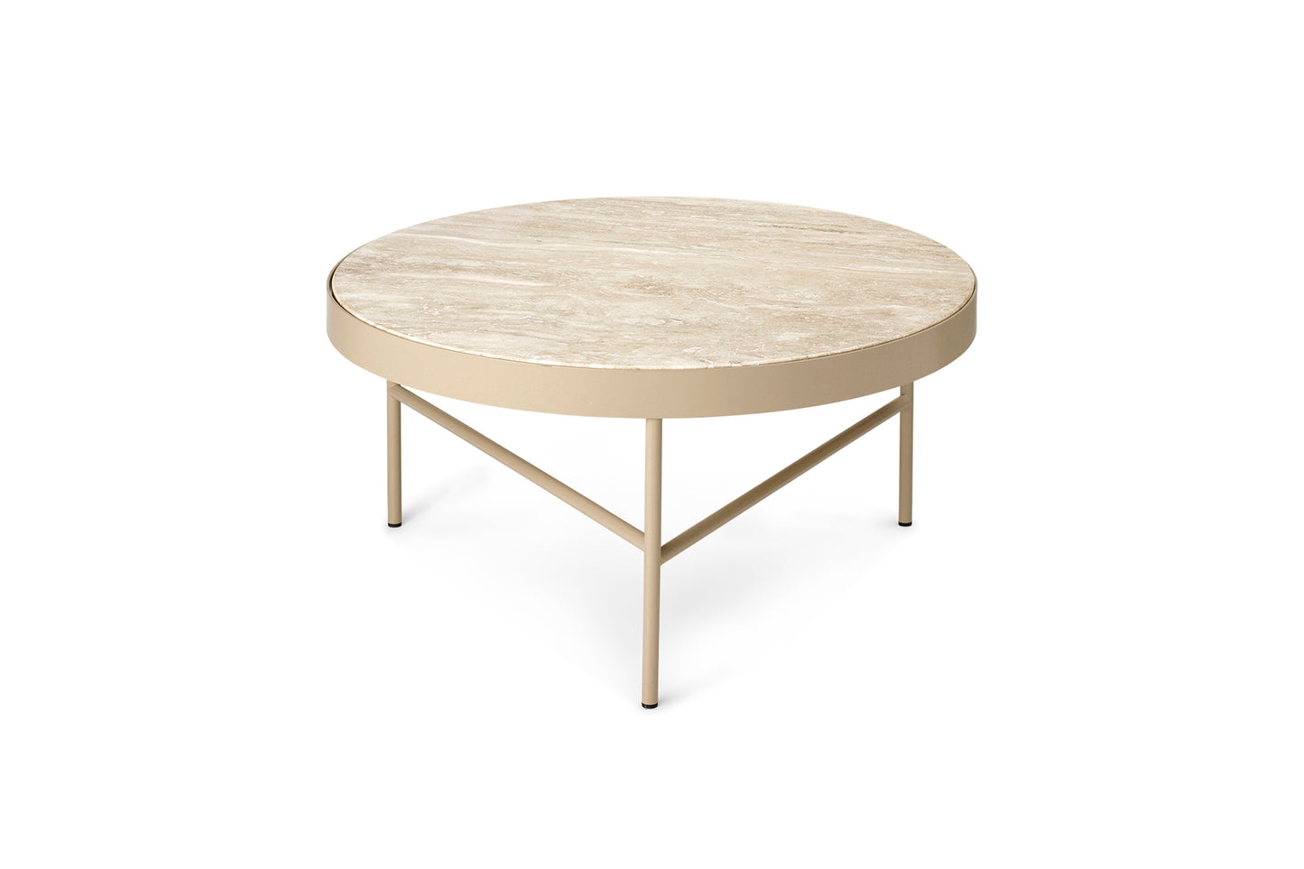 Travertine Table - Large by ferm LIVING