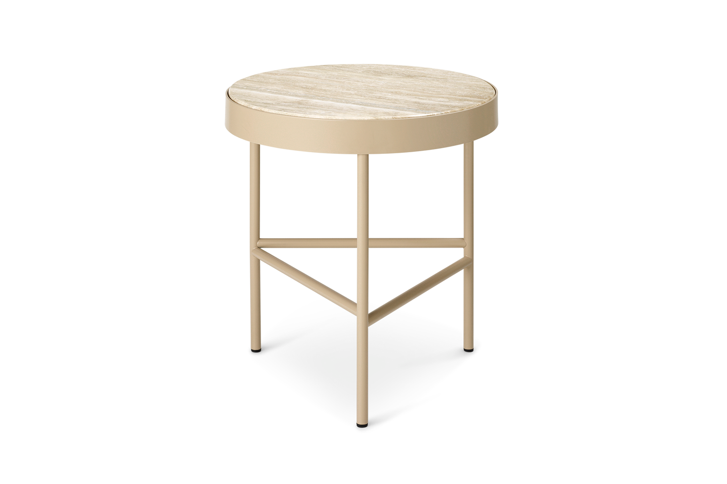 Travertine Table - Medium by ferm LIVING