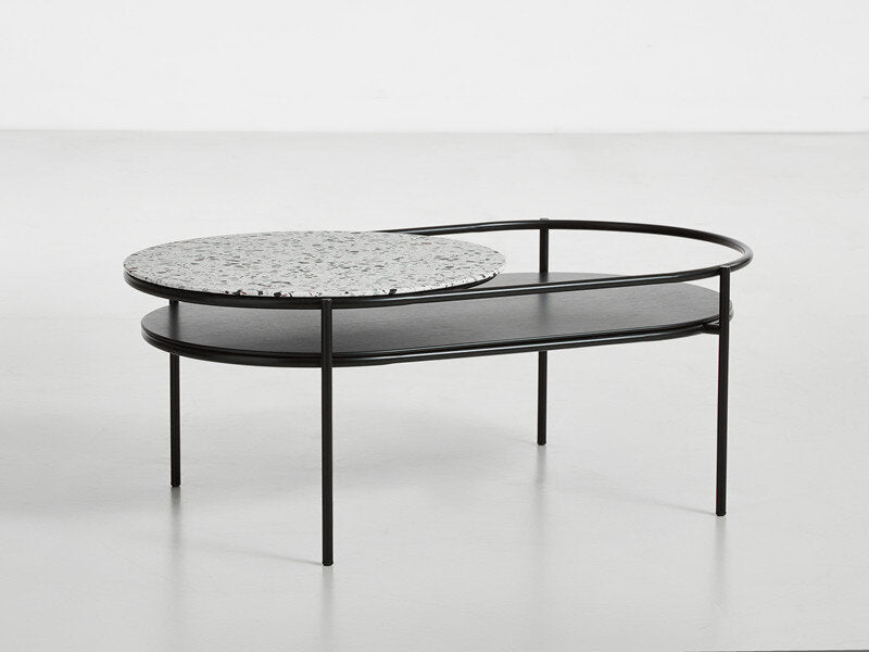 Verde Coffee Table, Marble Top by Woud