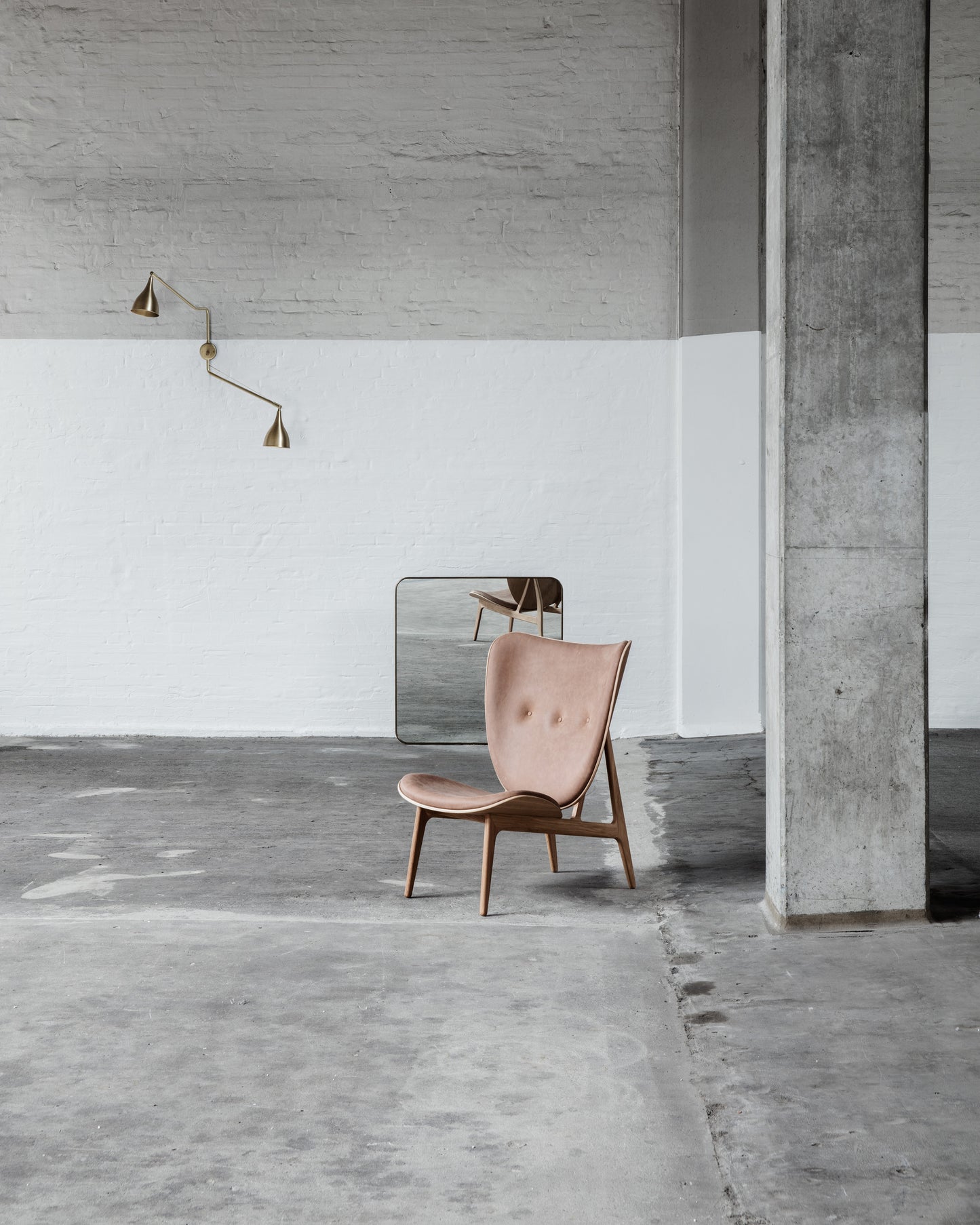Elephant Lounge Chair & Stool Set by NORR11