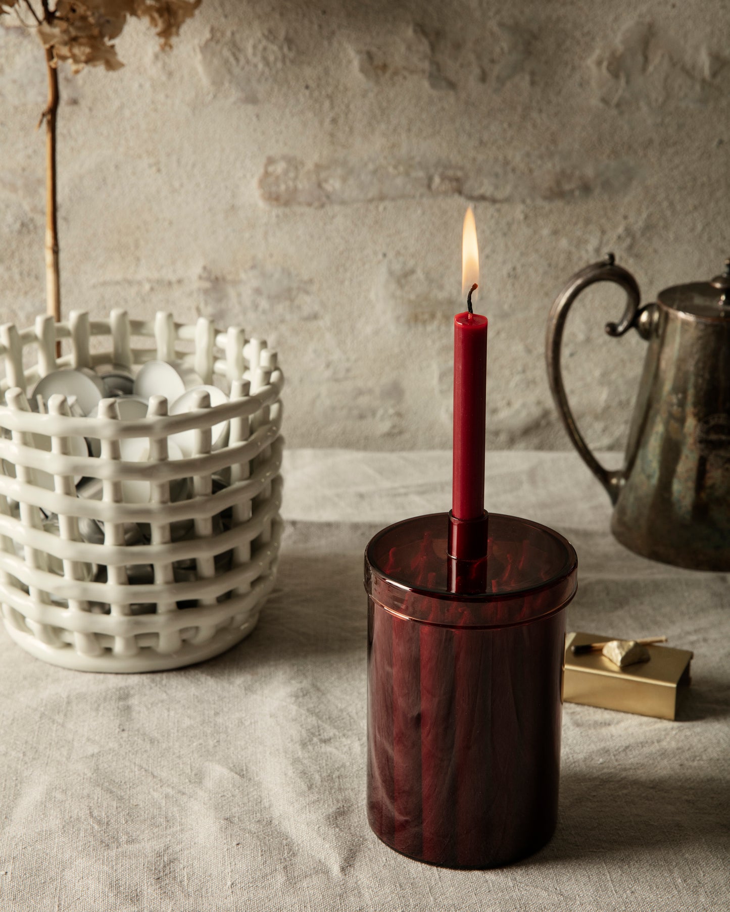 Ceramic Basket - Small by ferm LIVING