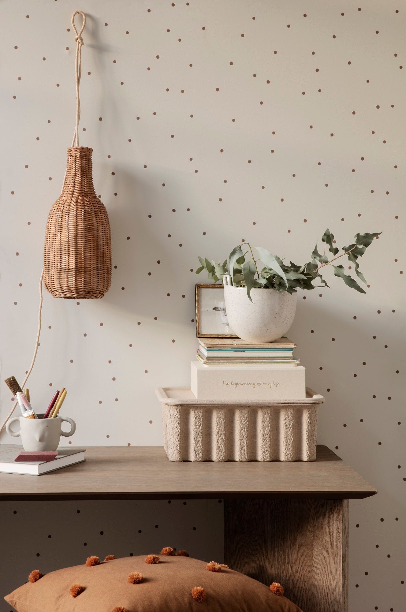 Braided Lamp - Bottle Shade by ferm LIVING