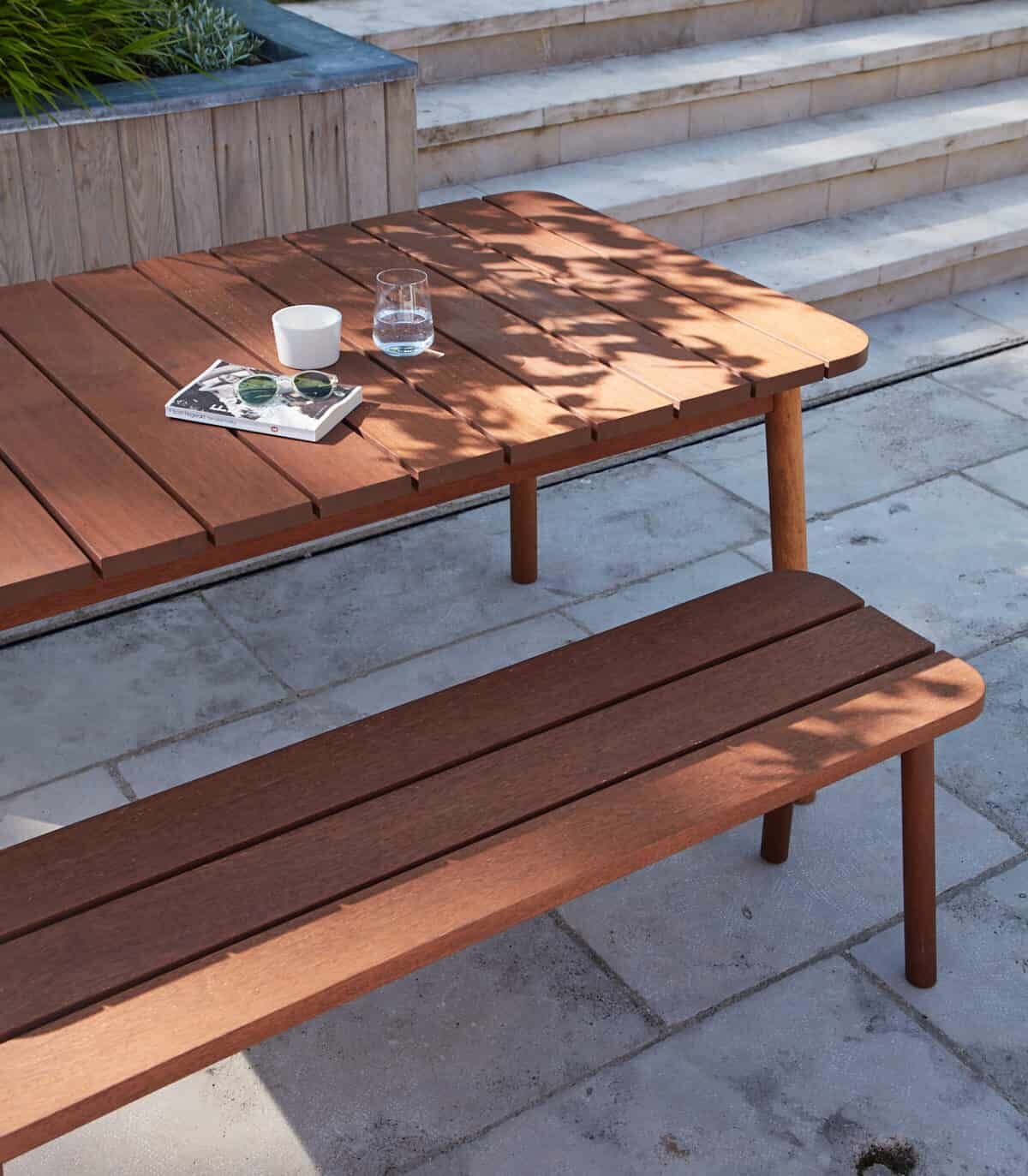 Semley Outdoor Bench by Another Country