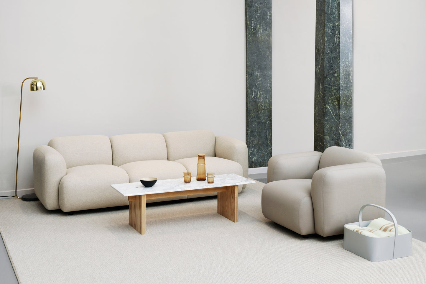 Swell Sofa 3 Seater by Normann Copenhagen