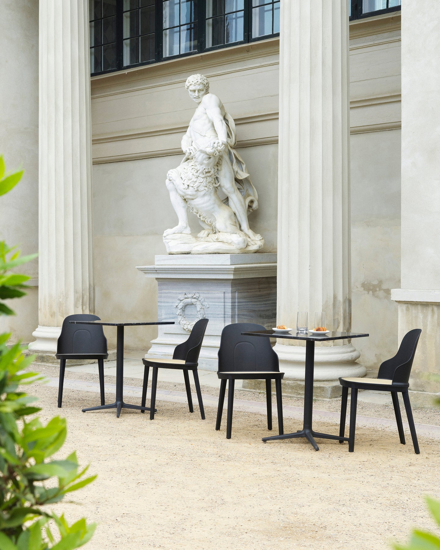 Allez Chair Molded Wicker, Oak by Normann Copenhagen