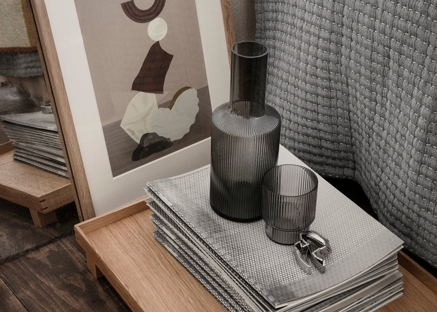 Ripple Carafe, 1L by ferm LIVING