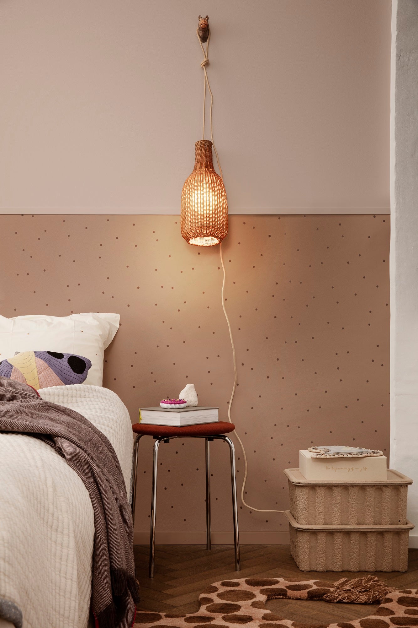 Braided Lamp - Bottle Shade by ferm LIVING