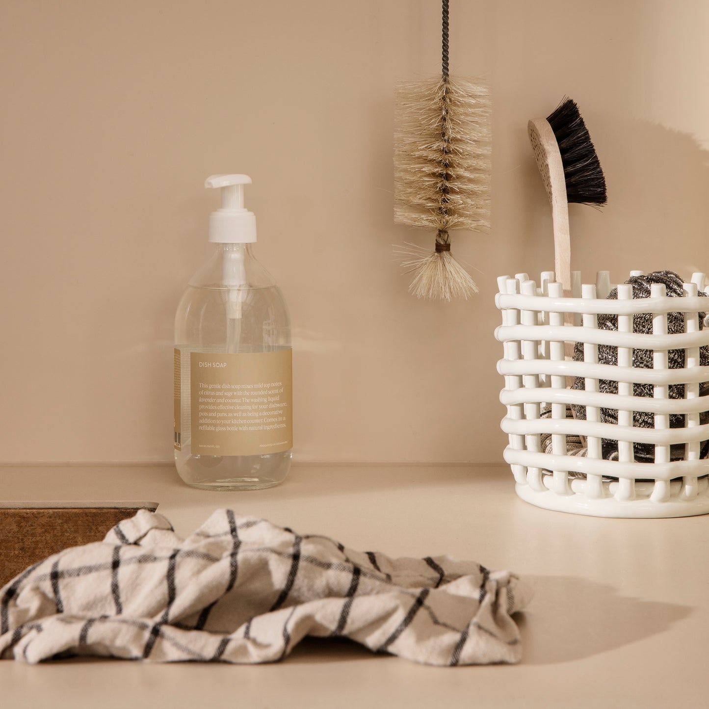 Ceramic Basket - Large by ferm LIVING