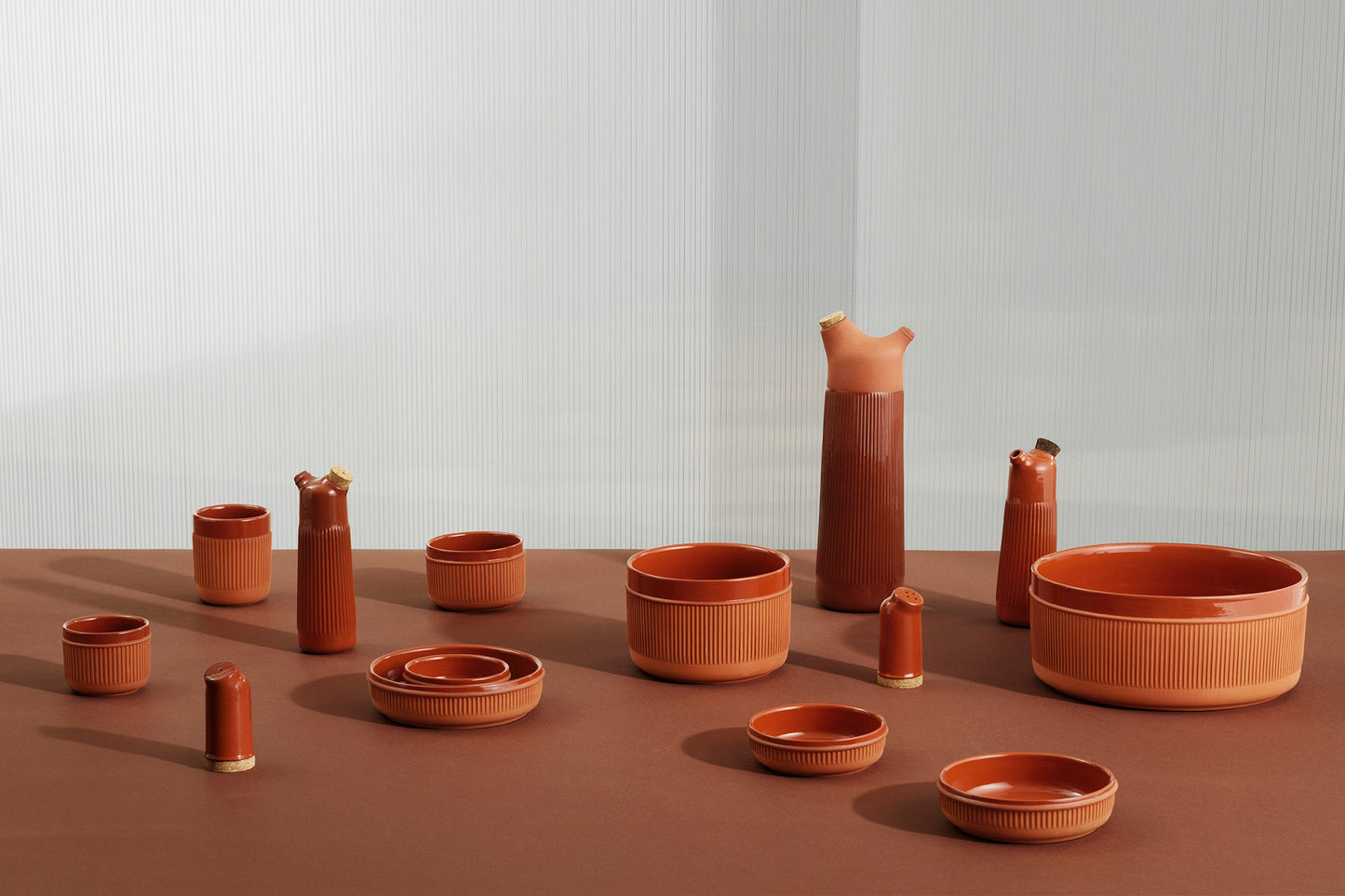 Junto Bowl Terracotta by Normann Copenhagen
