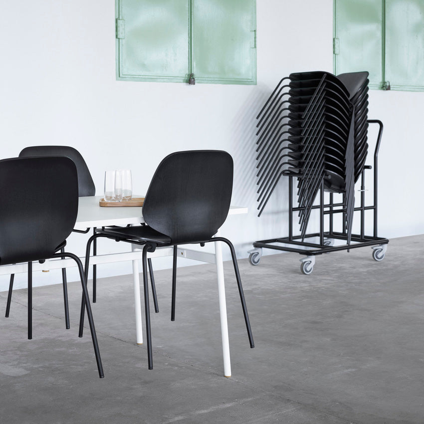 My Chair Black, Steel by Normann Copenhagen