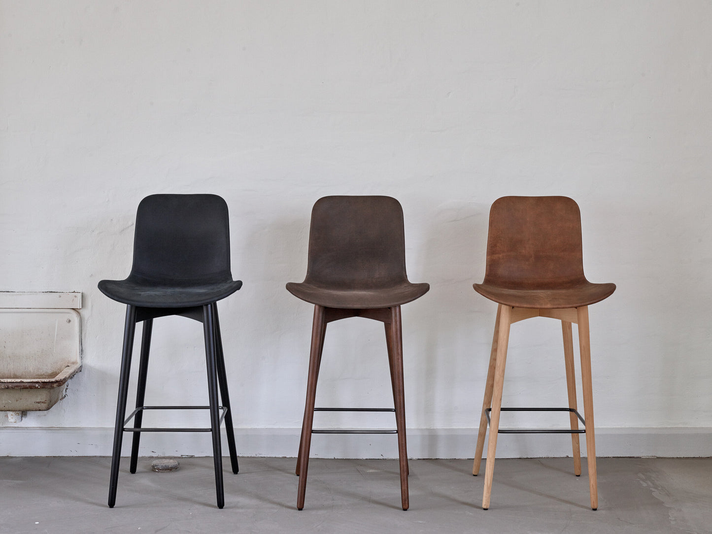 Langue Bar or Counter Chair Upholstered by NORR11