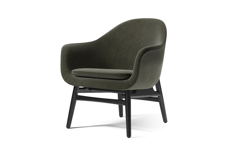 Harbour Lounge Chair, Wooden Base by Menu / Audo Copenhagen