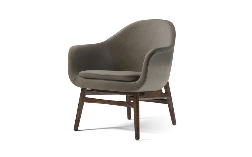 Harbour Lounge Chair, Wooden Base by Menu / Audo Copenhagen