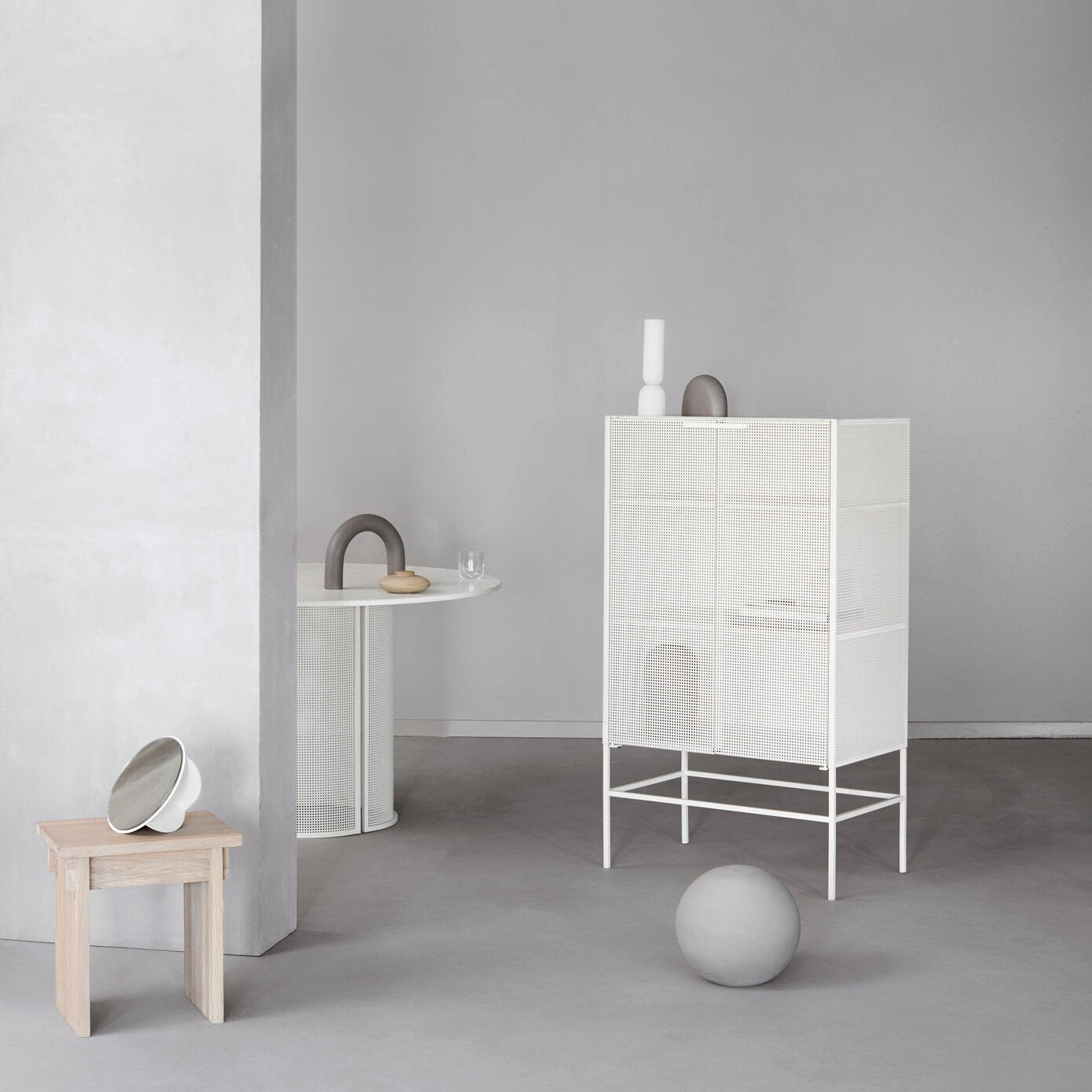 Grid Cabinet by Kristina Dam