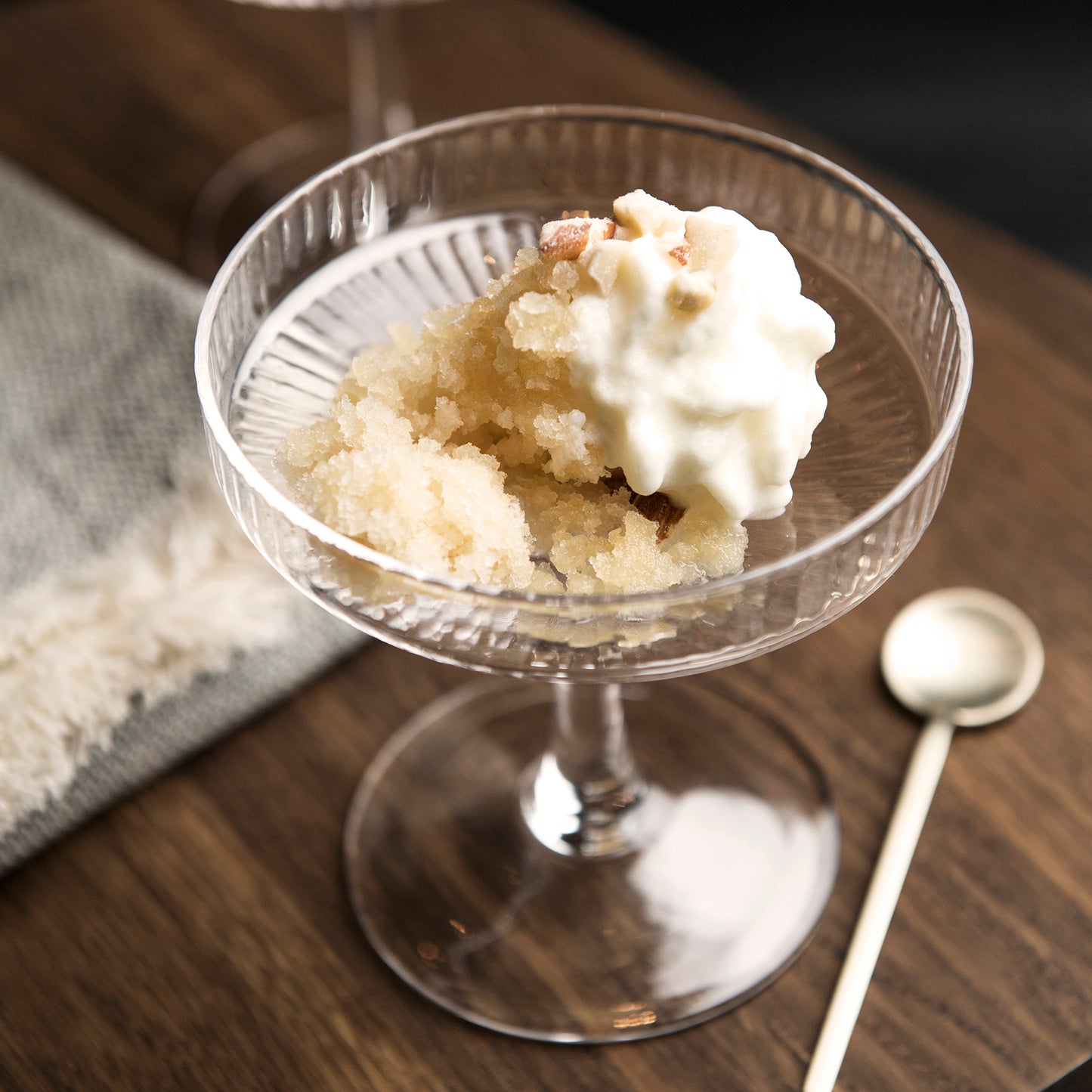 Ripple Champagne Saucers (Set of 2) by ferm LIVING