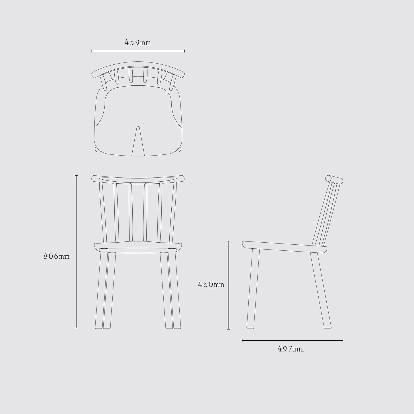 Hardy Side Chair by Another Country