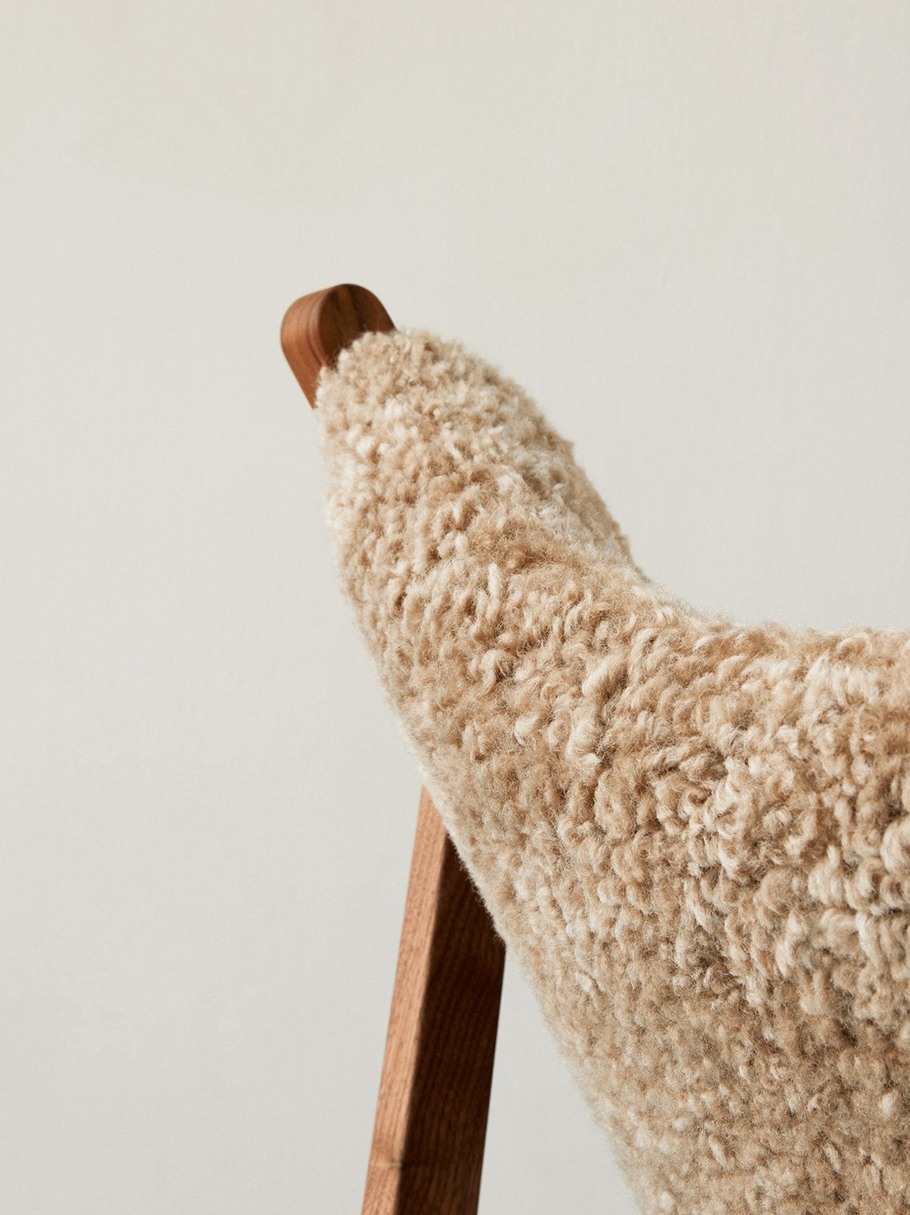 Knitting Lounge Chair - Sheepskin by Menu / Audo Copenhagen