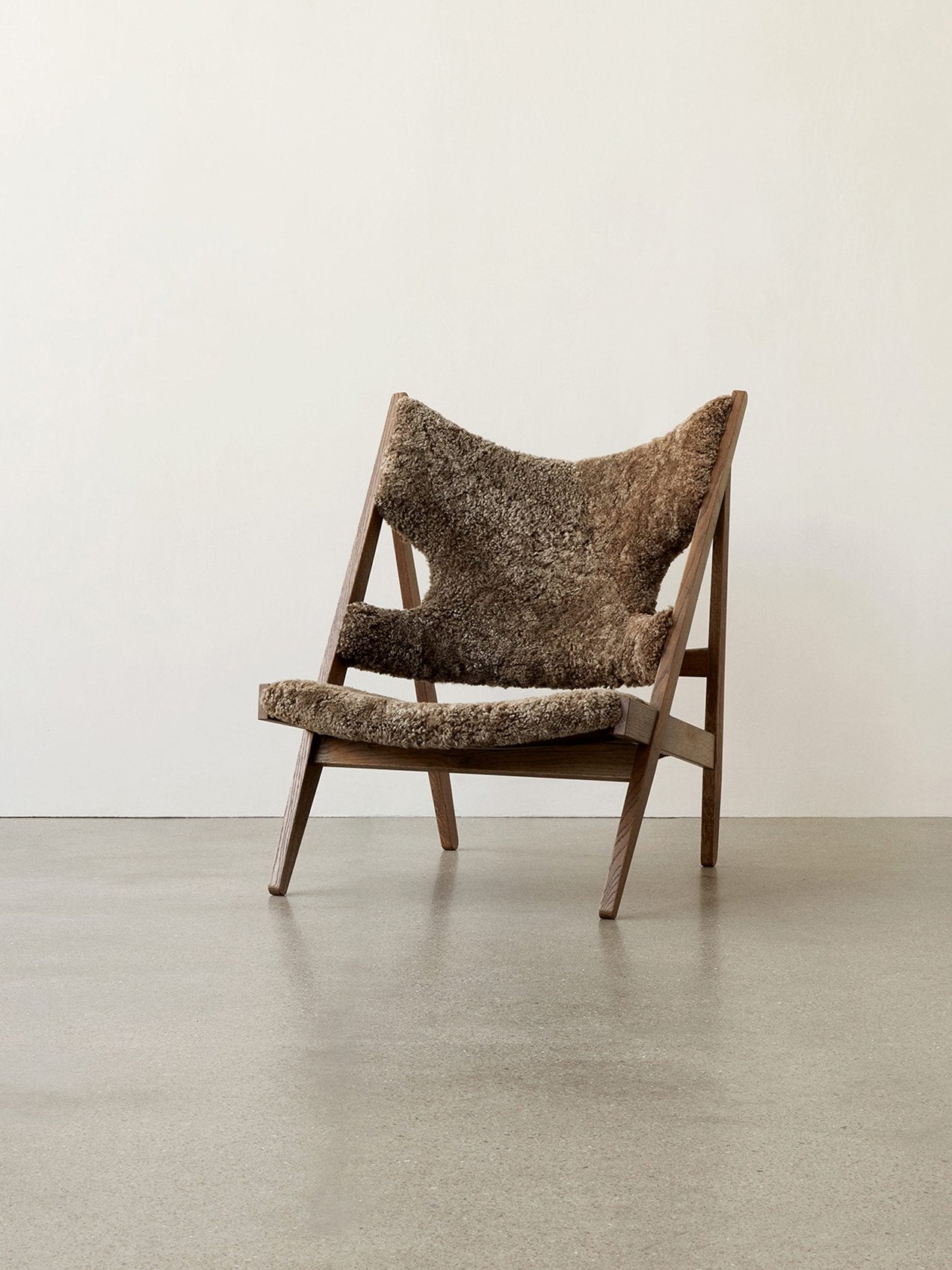 Knitting Lounge Chair - Sheepskin by Menu / Audo Copenhagen