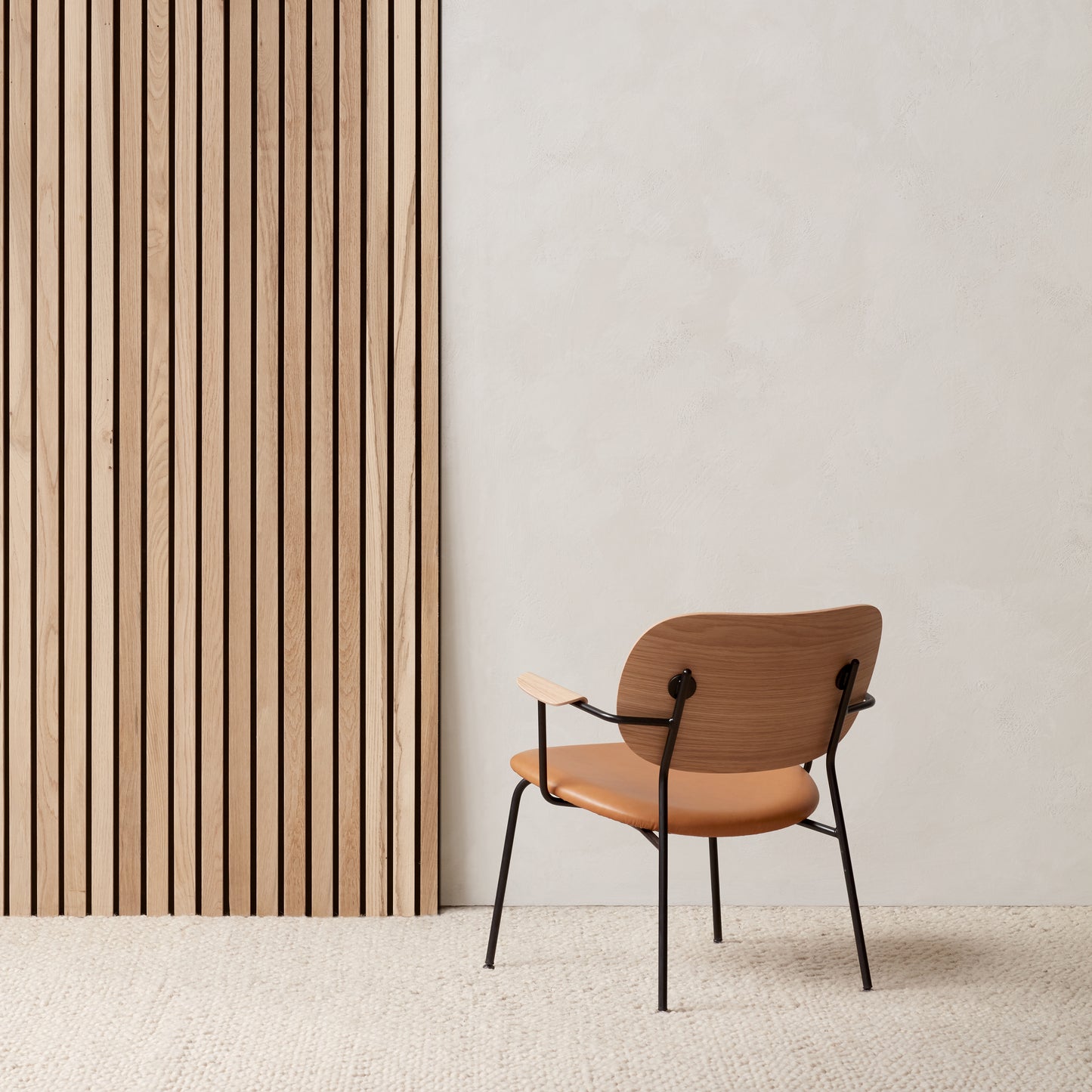 Co Lounge Chair - Upholstered Seat by Menu / Audo Copenhagen