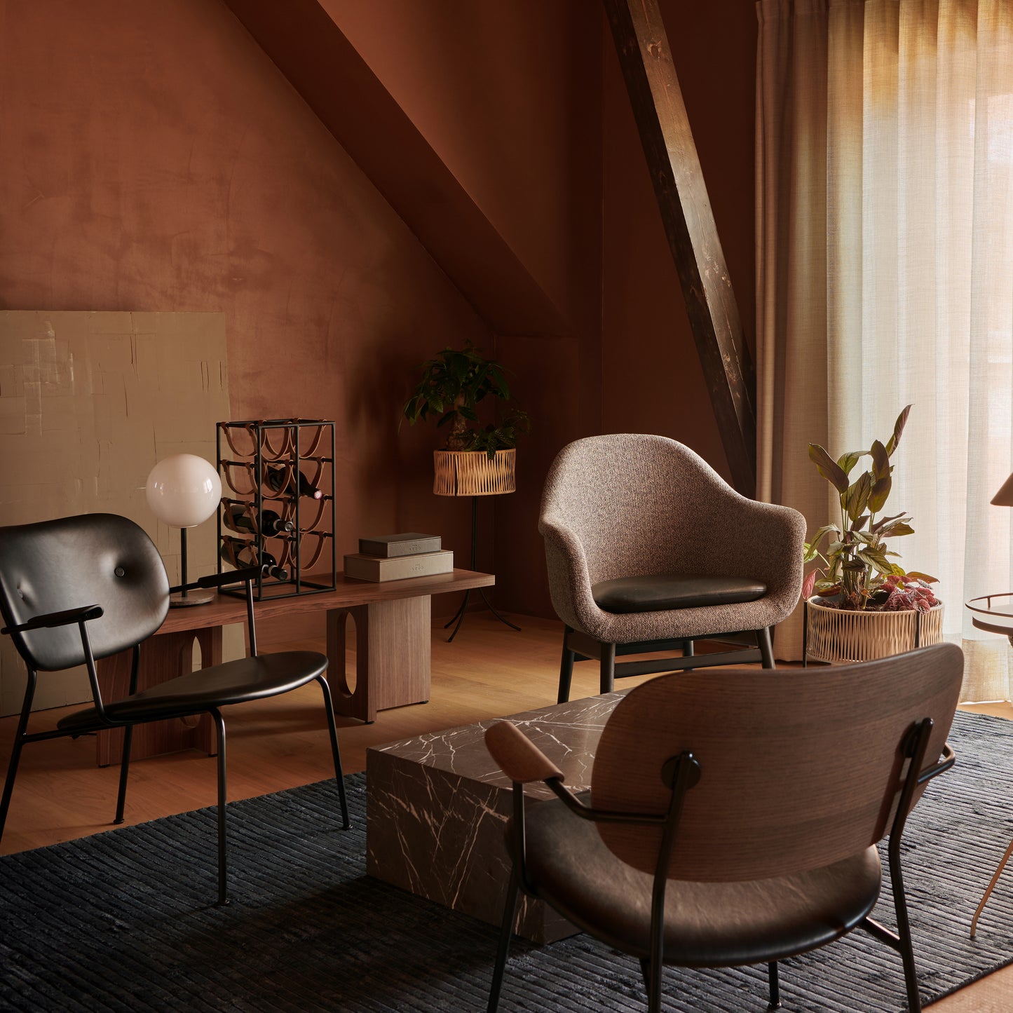 Co Lounge Chair - Fully Upholstered by Menu / Audo Copenhagen