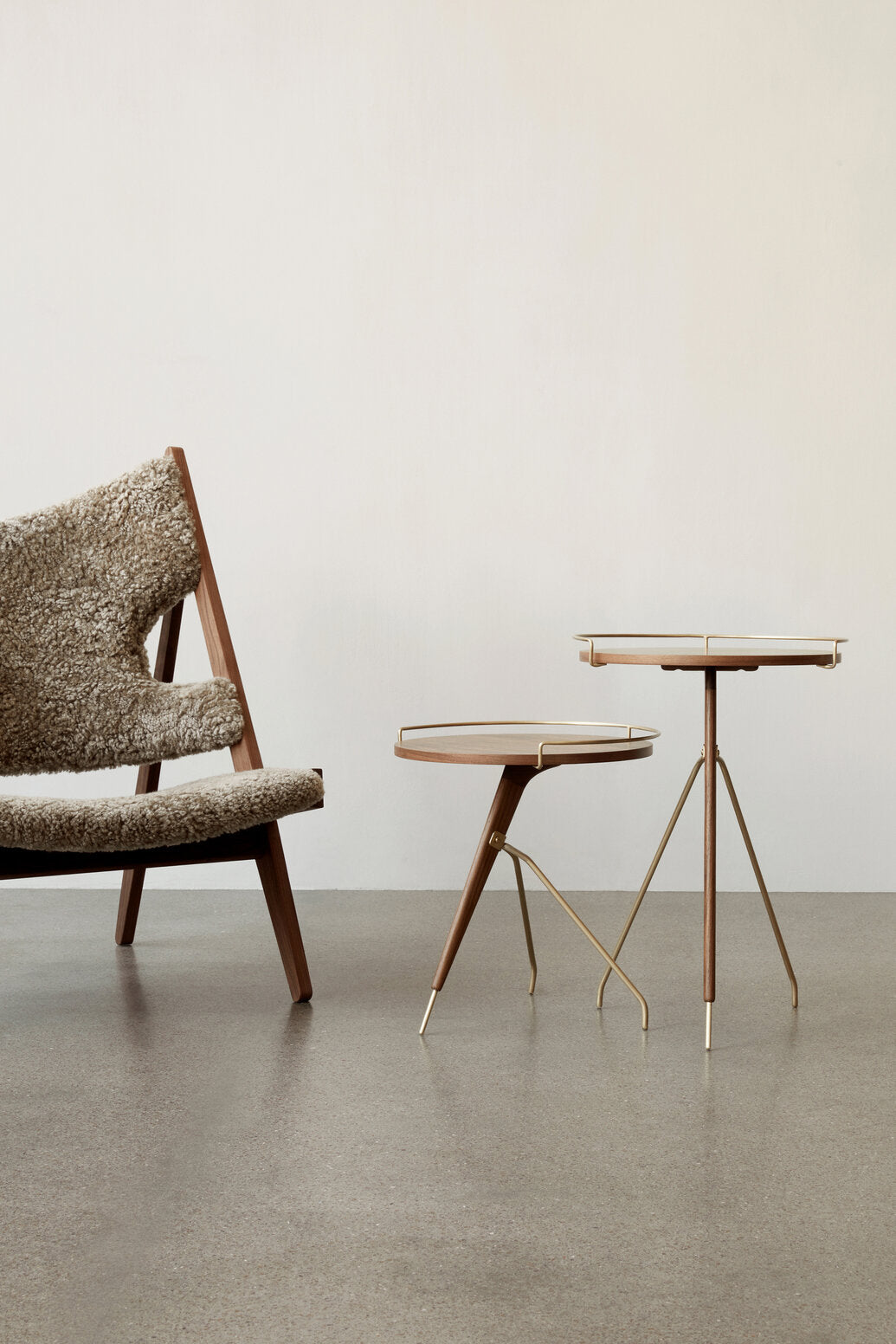 Knitting Lounge Chair - Sheepskin by Menu / Audo Copenhagen
