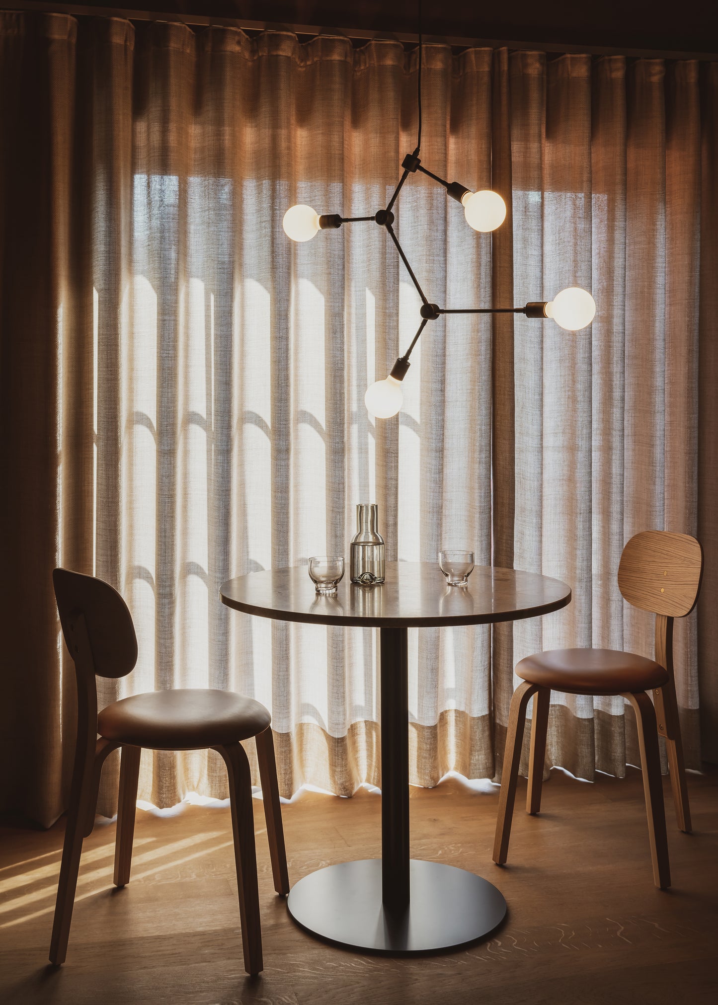 Afteroom Plywood, Dining Chair Upholstered Seat by Menu / Audo Copenhagen