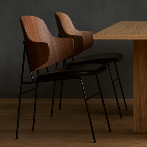 Penguin Dining Chair – Upholstered Seat by Menu / Audo Copenhagen