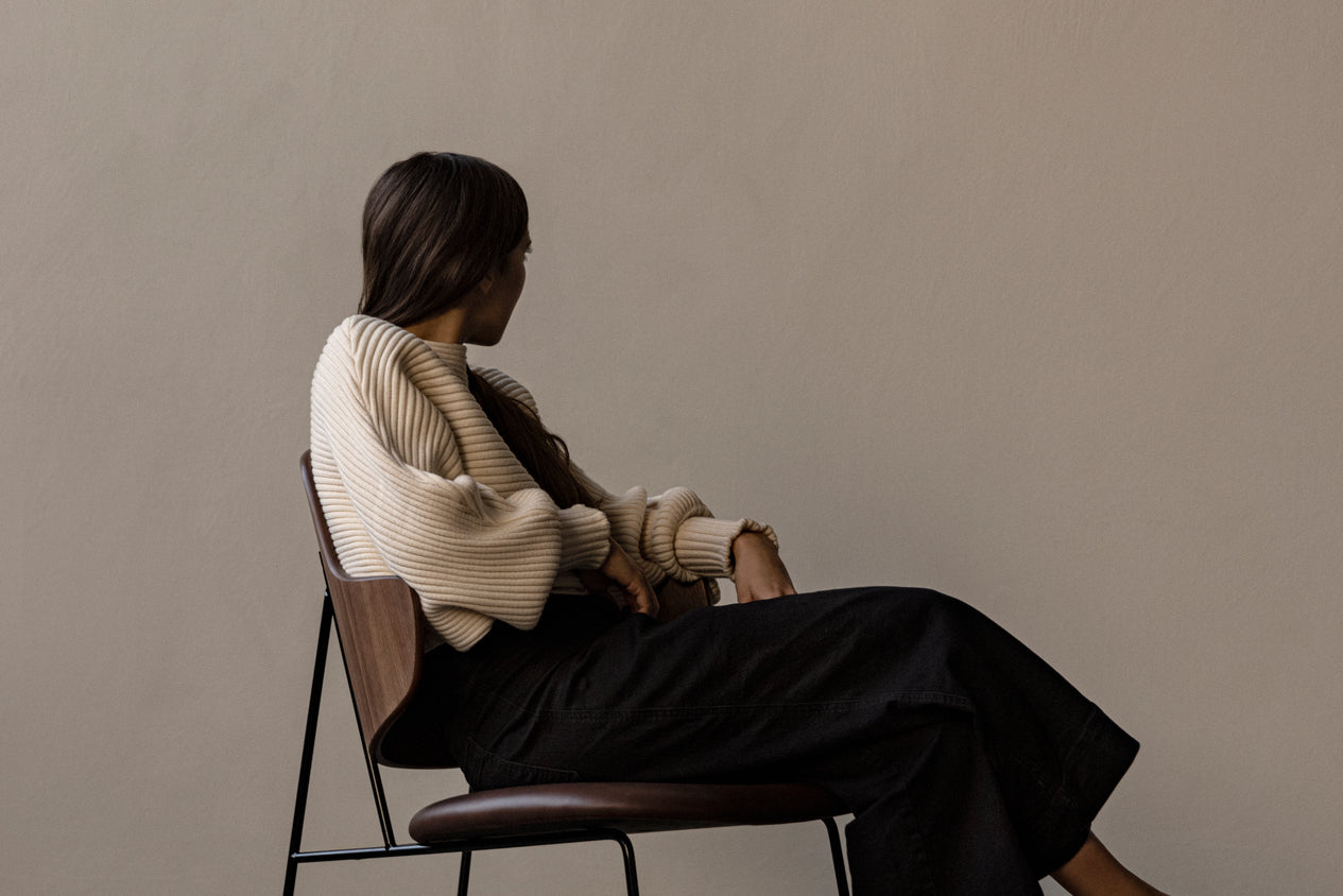 Penguin Lounge Chair – Upholstered Seat by Menu / Audo Copenhagen