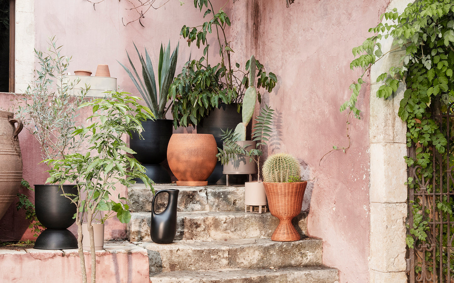 Hourglass Pots by ferm LIVING