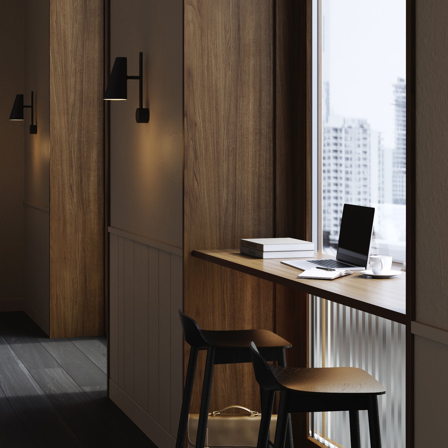 Cono Wall Lamp by Woud