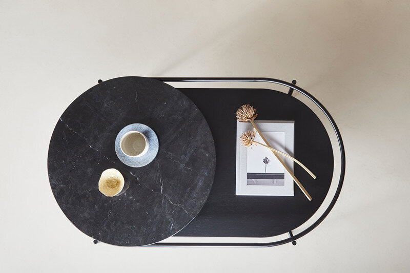 Verde Coffee Table, Marble Top by Woud