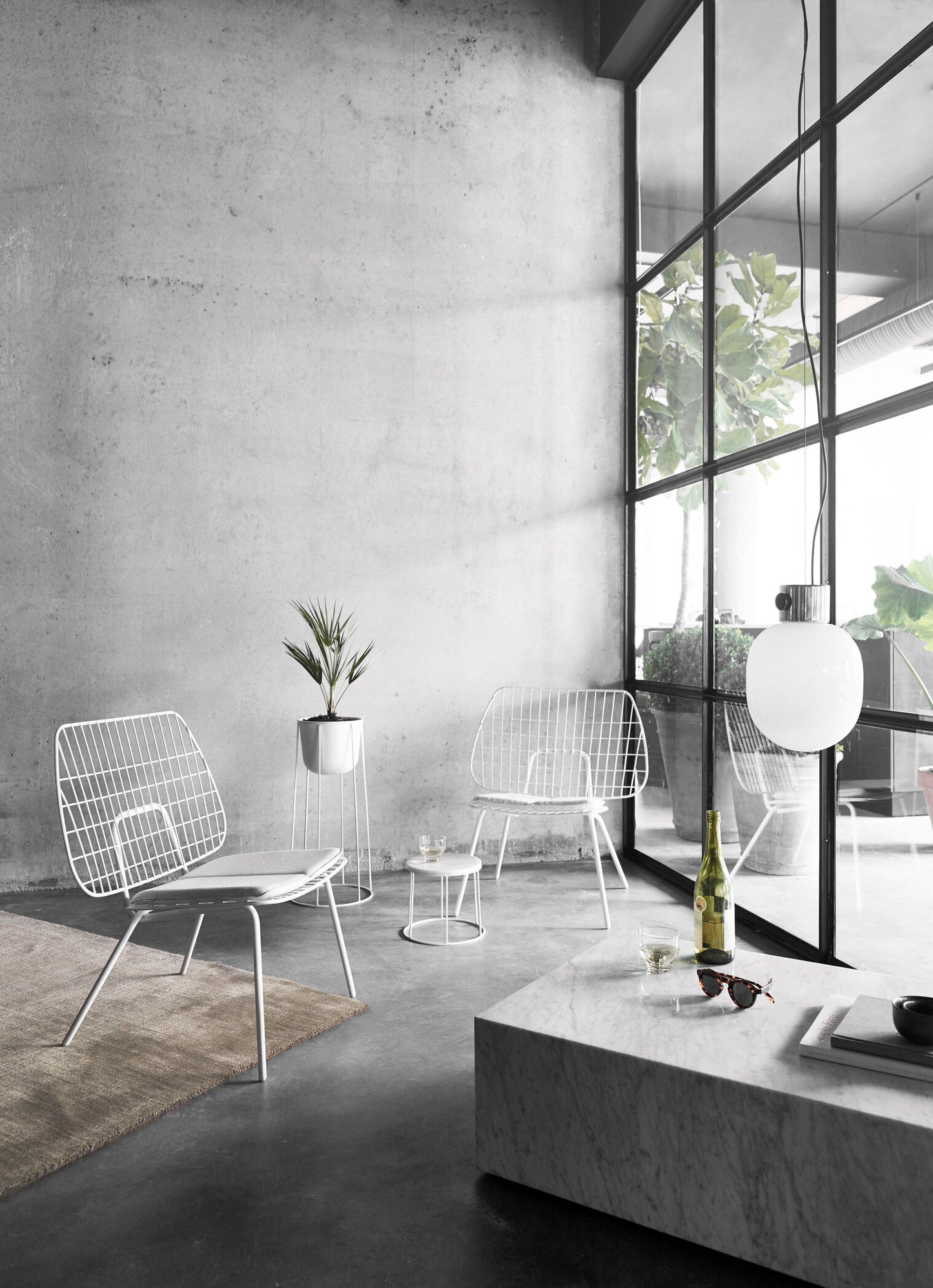 WM String Lounge Chair by Menu / Audo Copenhagen