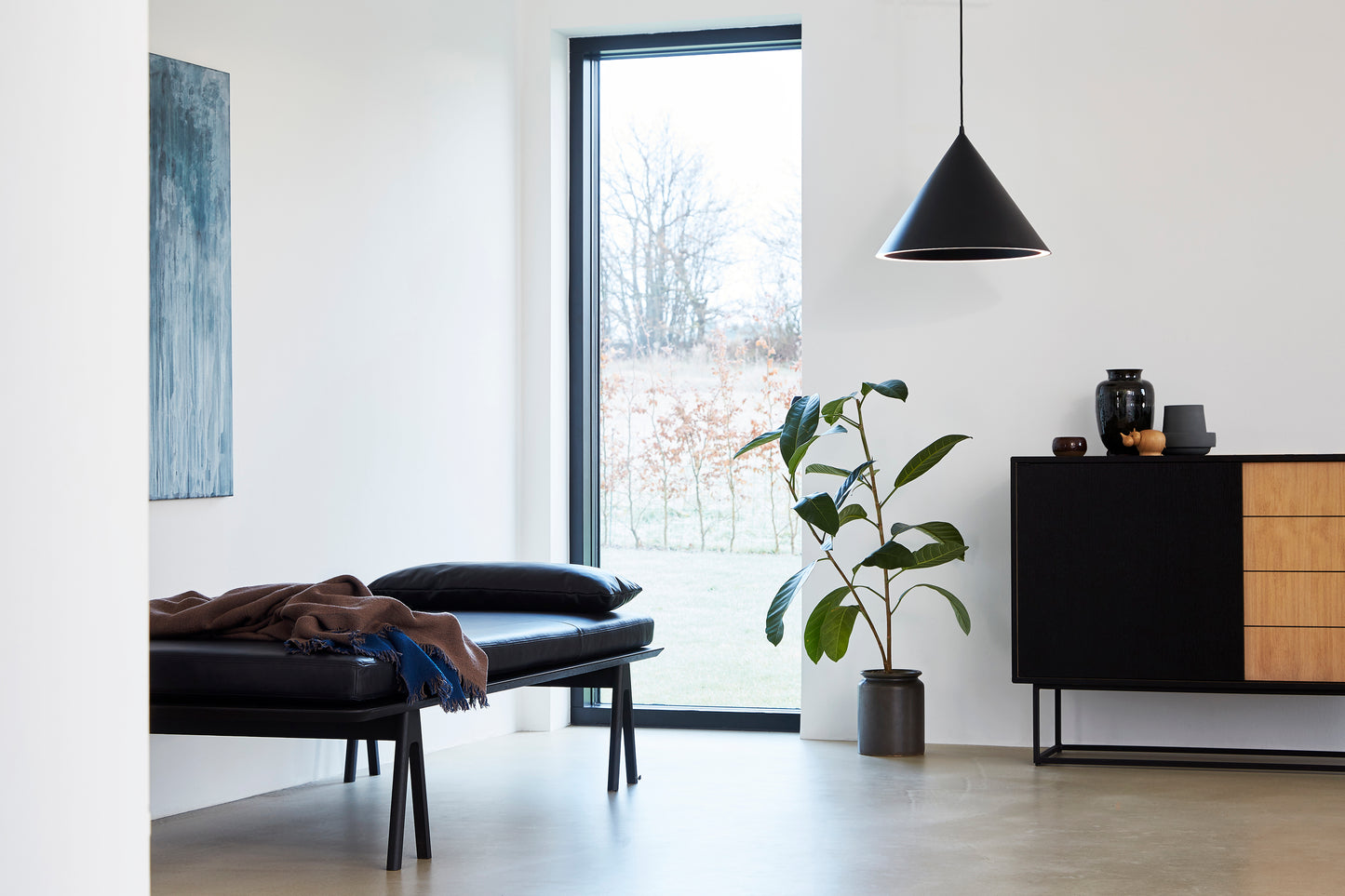 Level Daybed - Black by Woud