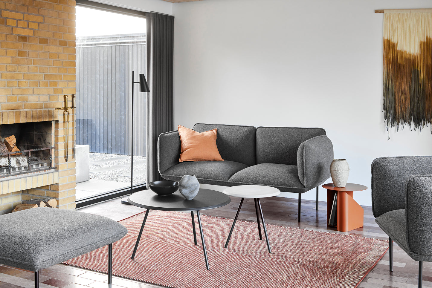 Nakki Square Ottoman by Woud