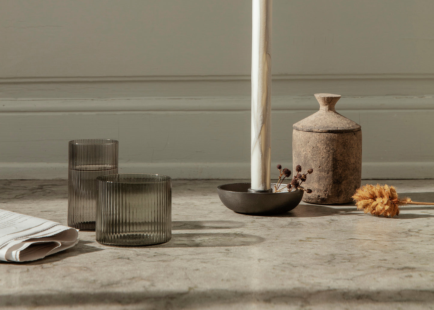 Ripple Low Glasses (Set of 4) by ferm LIVING