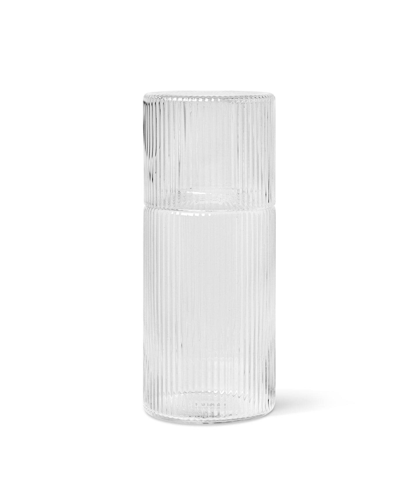 Ripple Carafe with Lid, Small by ferm LIVING (Set of 2)