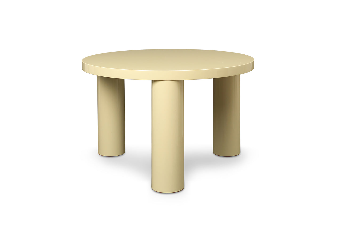 Post Coffee Table – High-gloss Lacquered
