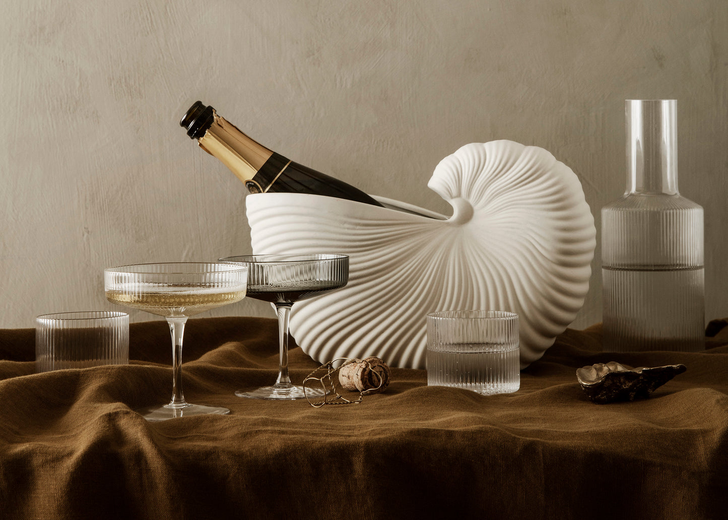 Ripple Carafe, 1L by ferm LIVING
