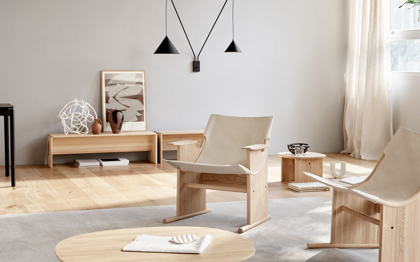 Sling Lounge Chair by Takt