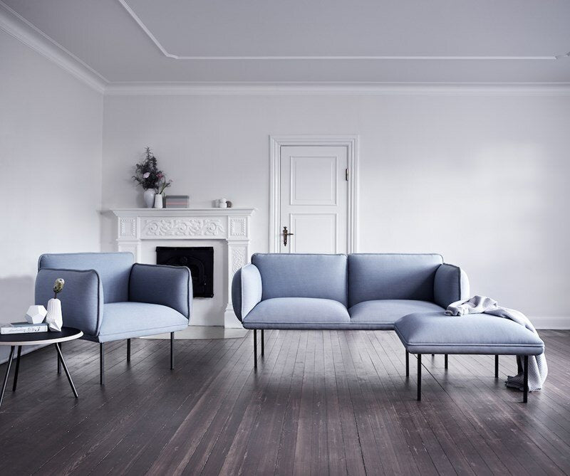 Nakki Armchair & 1-Seater by Woud