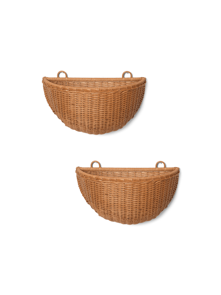Braided Wall Pockets - Set of 2 by ferm LIVING