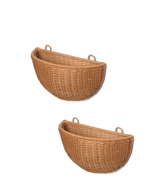 Braided Wall Pockets - Set of 2 by ferm LIVING