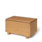 Wooden chest on a transparent background