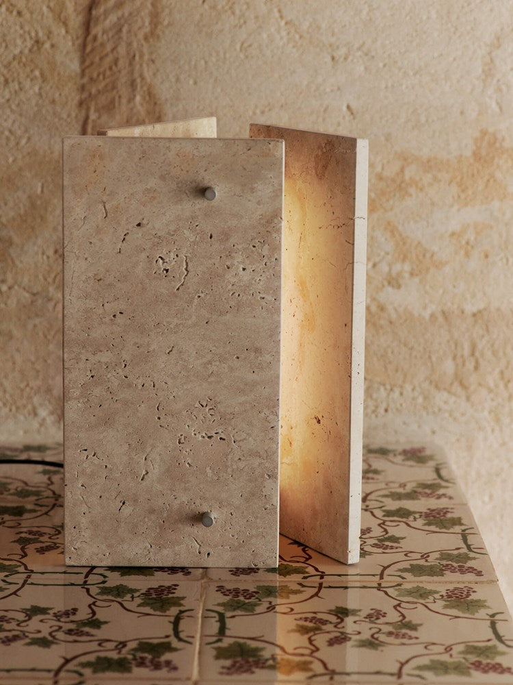 Oeste Pendant Lamp Travertine by ferm LIVING