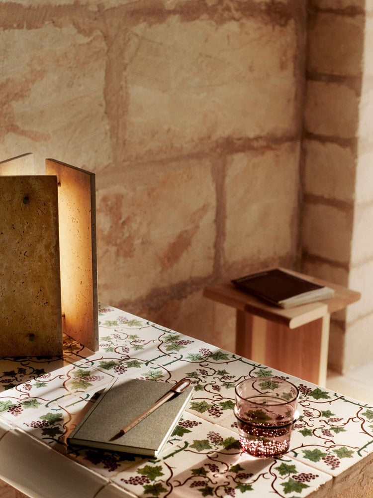 Oeste Pendant Lamp Travertine by ferm LIVING